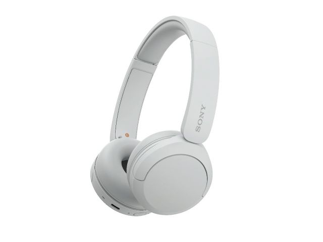 Bluetooth slušalice SONY WHCH520W.CE7 On-Ear, BT5.2, naglavne, mikrofon, do 50h baterije, bijele