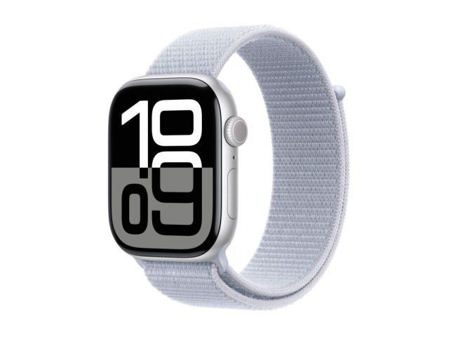 Pametni sat APPLE Watch S10, GPS 46mm, Silver Aluminum Case Blue