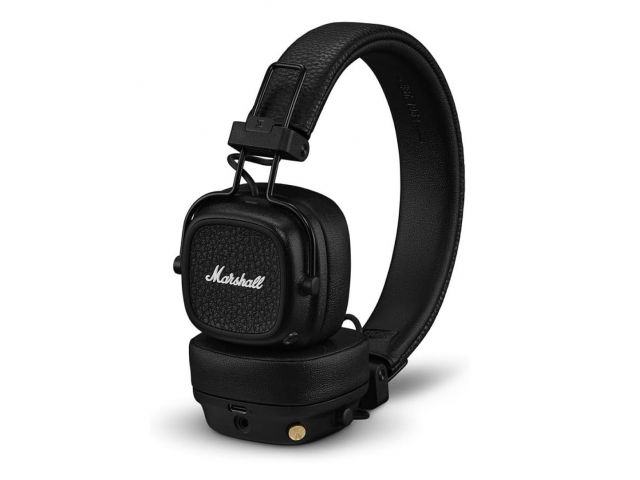 Bluetooth slušalice MARSHALL Major V, On-Ear naglavne, do 100h reprodukcije, crne